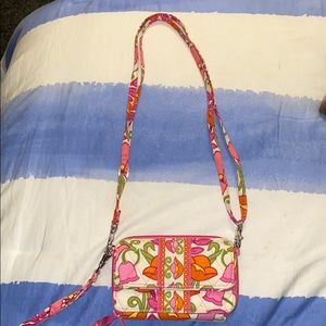 Vera Bradley crossbody wallet